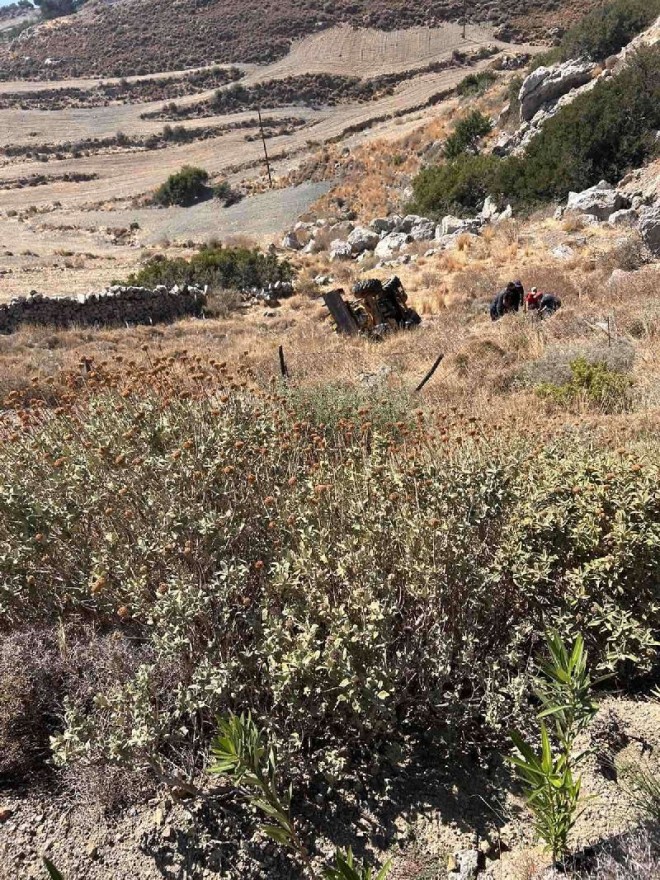 Nεκρός 19χρονος σε ανατροπή εκσκαφέα στο Ρέθυμνο 