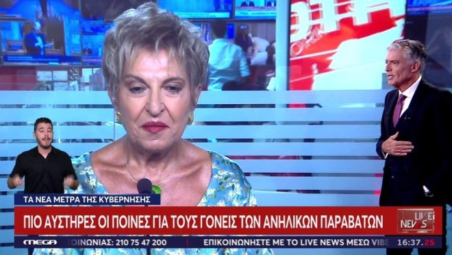 Η Ιωάννα Μάνδρου κι επίσημα στον τηλεοπτικό αέρα του Mega