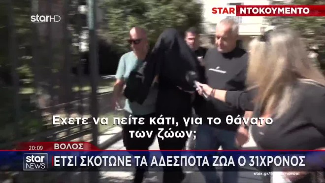 Βόλος: Έτσι σκότωνε τα αδέσποτα ο 31χρονος - Καταγγελίες για 10 περιστατικά