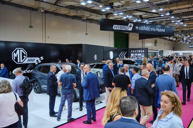 MG Cyberster: Μαγνήτισε τους επισκέπτες της Auto Athina 2024