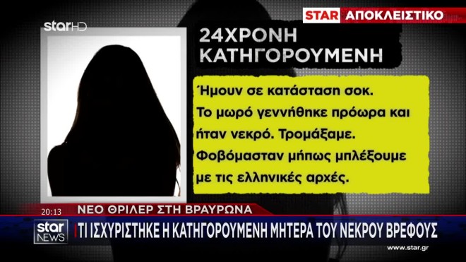 Ανατροπή στο θρίλερ της Βραυρώνας: Το μωρό δεν ήταν του 25χρονου