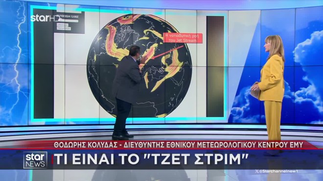 Καιρός - Κολυδάς: Τι είναι το φαινόμενο Jet Stream 