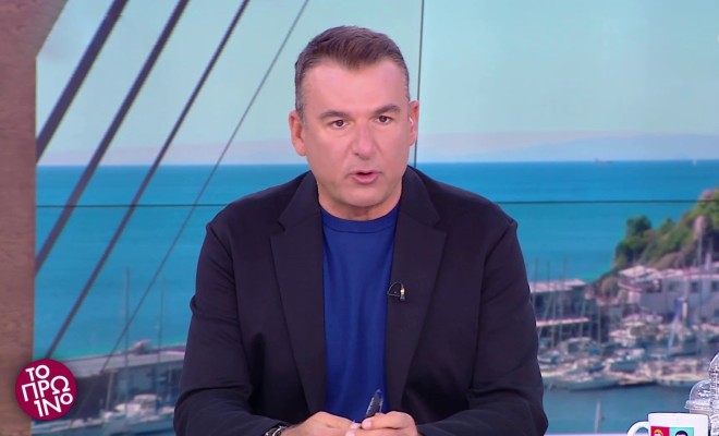 Ο Γιώργος Λιάγκας ανακοίνωσε ότι η Φωτεινή Πετρογιάννη αποχώρησε λόγω εγκυμοσύνης