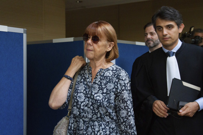 H Ζιζέλ Πελικό κατέθεσε σήμερα στο δικαστήριο - AP Images