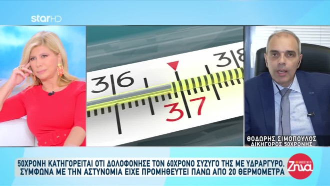 Θάνατος άνδρα από υδράργυρο:«Τα πορίσματα δε δείχνουν εγκληματική ενέργεια»