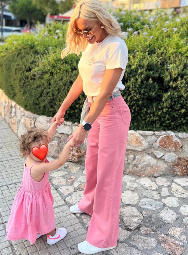 Με τον ερχομό της κορούλας της, η ζωή της Ιωάννας Μαλέσκου άλλαξε ριζικά