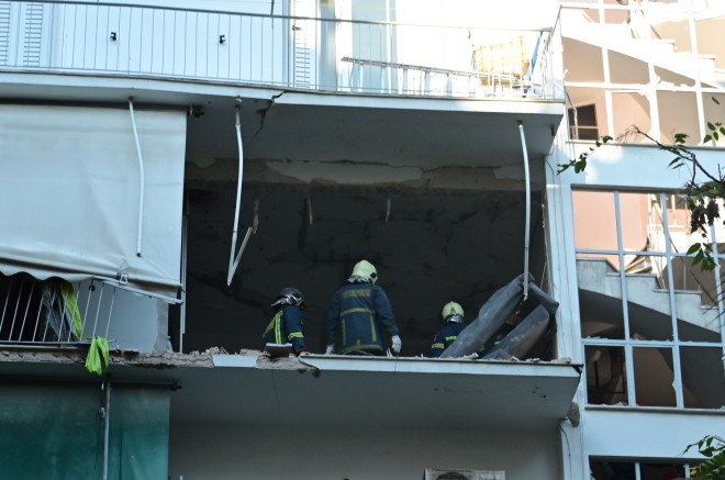 Ισχυρή έκρηξη σημειώθηκε χθες σε διαμέρισμα στους Αμπελόκηπους - Eurokinissi