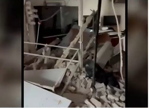 'Εκρηξη Αμπελόκηποι: Εικόνα από το εσωτερικό του διαμερίσματος
