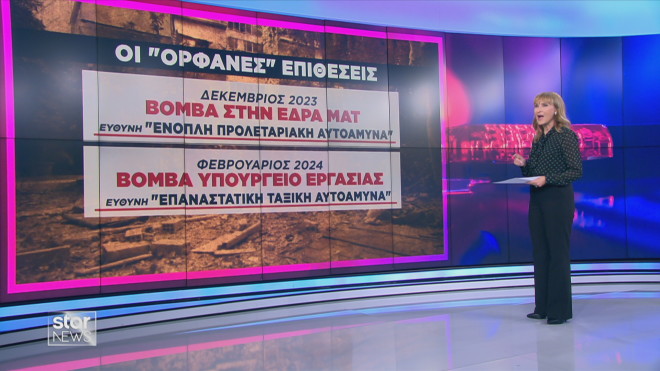 Οι τελευταίες ορφανές τρομοκρατικές επιθέσεις 