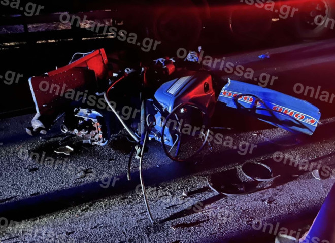 Λάρισα: Δύο νεκροί σε φονική καραμπόλα τεσσάρων οχημάτων