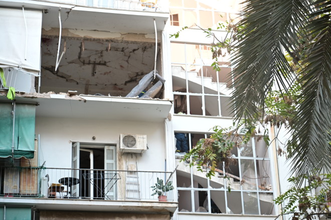Έκρηξη στο διαμέρισμα στους Αμπελοκήπους/ Eurokinissi Kώστας Τζούμας