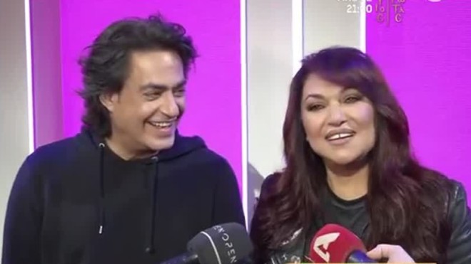 Στιμγιότυπο από τη συνέντευξη στο Happy Day