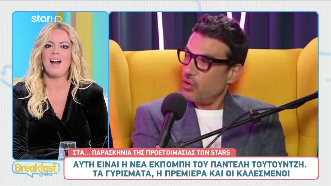 Με νέα εκπομπή στο YouTube ο Παντελής Τουτουντζής