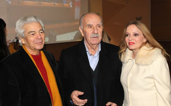 O Γιάννης Μόρτζος κι η Γιούλη Ζήκου σε παλιότερη εκδήλωση