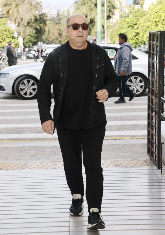 Κηδεία Δημήτρη Σούρα: Μάρκος Σεφερλής