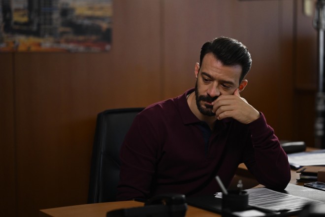 Ο Κωνσταντίνος Γαβαλάς στον ρόλο του Πέτρου Χατζή στον «Τιμωρό»