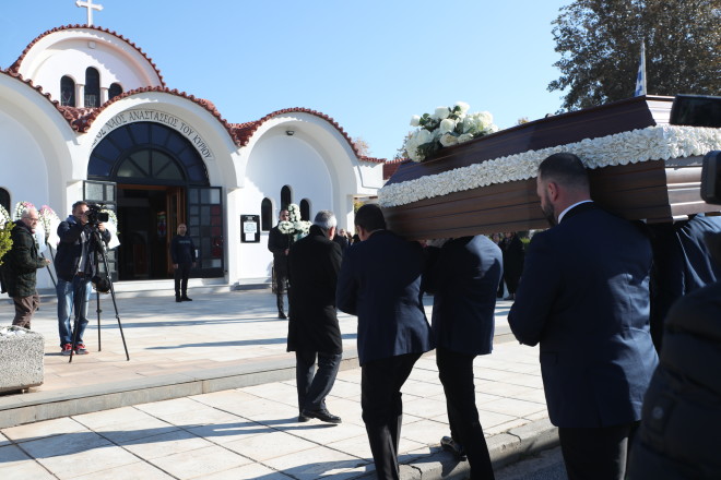 Κηδεία Βέφας Αλεξιάδου/ Εurokinissi Βασίλης Βερβερίδης