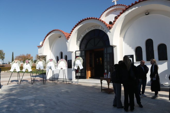 Κηδεία Βέφας Αλεξιάδου/ Εurokinissi Βασίλης Βερβερίδης