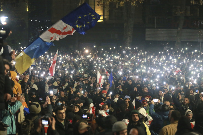 Γεωργία: Χιλιάδες φιλοευρωπαίοι στους δρόμους 