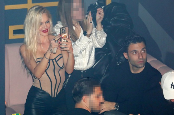 Βίκυ Κάβουρα και Γιώργος Τζαβέλλας σε βραδινή έξοδο/ NDP Νίκος Δρούκας