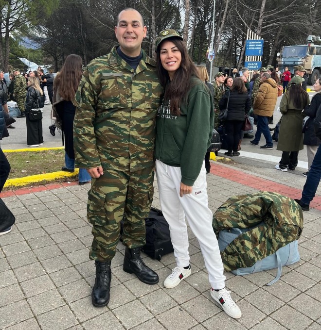 Ο Χρήστος Κούγιας με τη μητέρα του, Εύη Βατίδου 