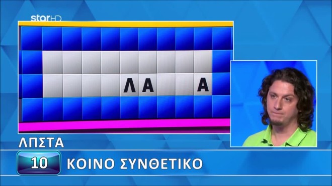 Τροχός της Τύχης: Τα γράμματα δε βοήθησαν στη λύση του γρίφου!