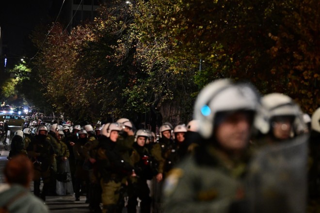Υπό δρακόντεια μέτρα ασφαλείας της ΕΛ. ΑΣ. η πορεία στη μνήμη του Αλέξη Γρηγορόπουλου 