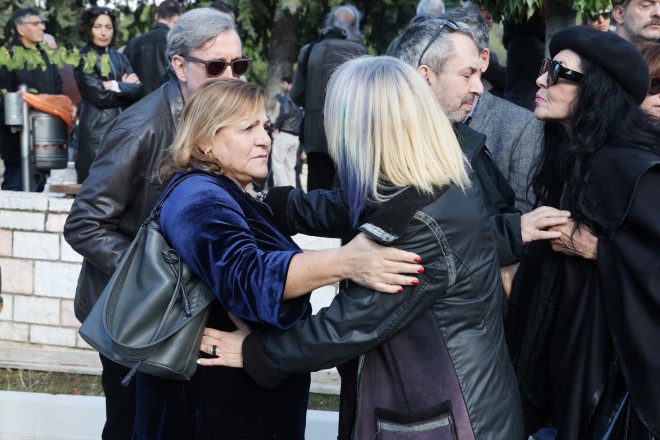 Η Βίκυ Σταυροπούλου με την κόρη του Κώστα Γεωργουσόπουλου
