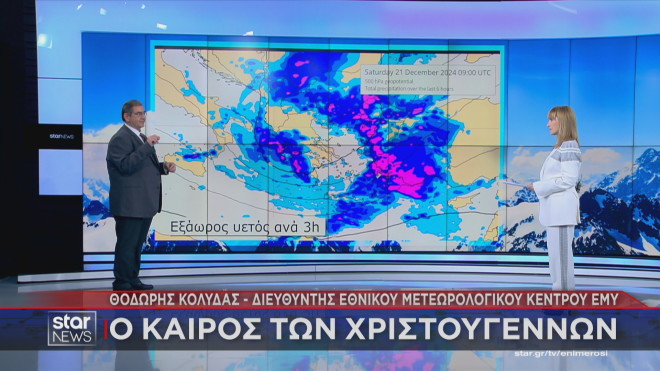 Ο καιρός των Χριστουγέννων 