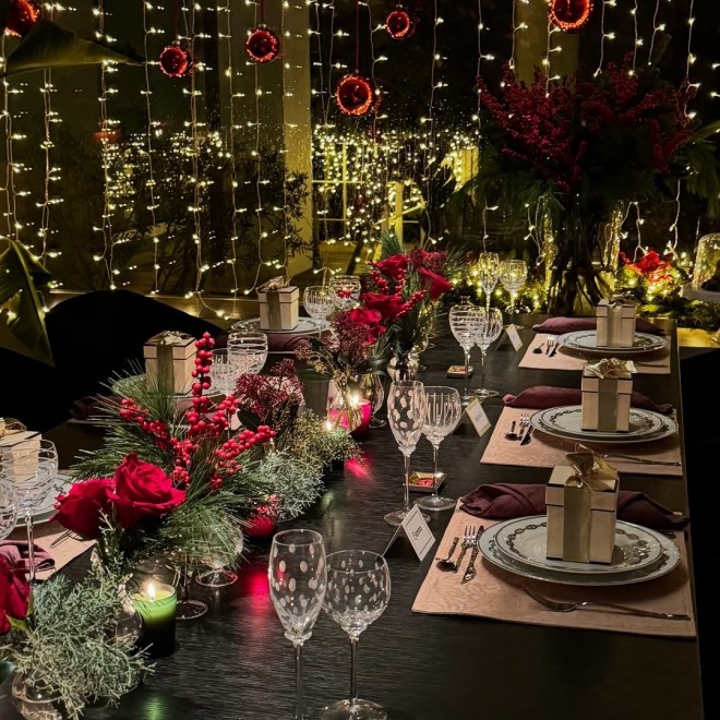 Βανδή - Μπισμπίκης: Το pre-Christmas Dinner Στο Σπίτι Τους