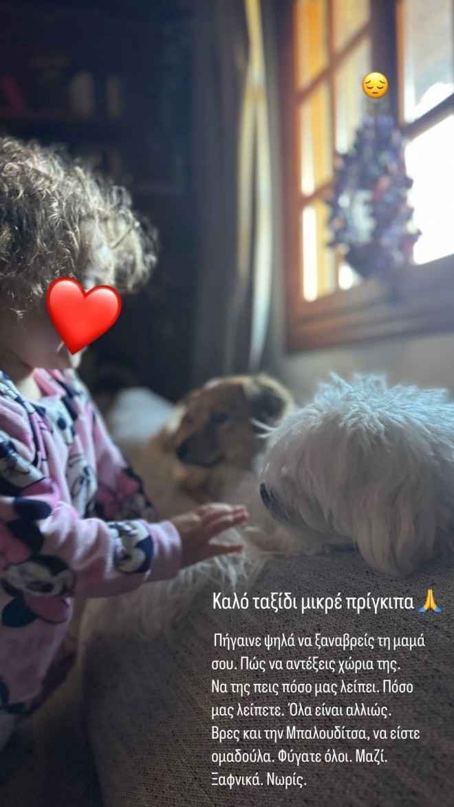 Η ανάρτηση της Ιωάννας Μαλέσκου