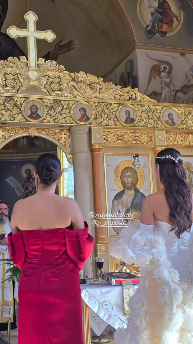 Ιζαμπέλλα Φούλοπ: Παντρεύτηκε τον Γιώργο Δερβίση - Οι πρώτες φωτογραφίες