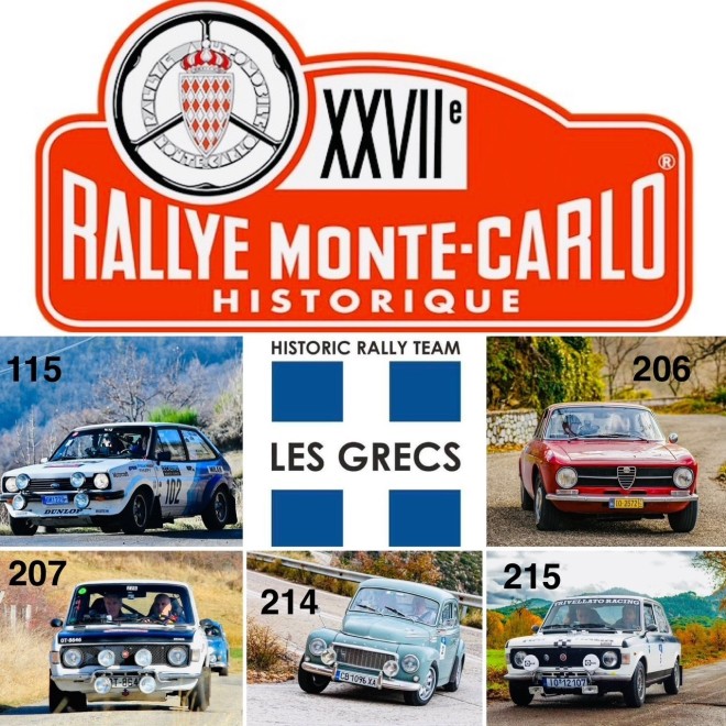 Οι συμμετοχές στο «27ο Rallye Monte Carlo Historique 2025»