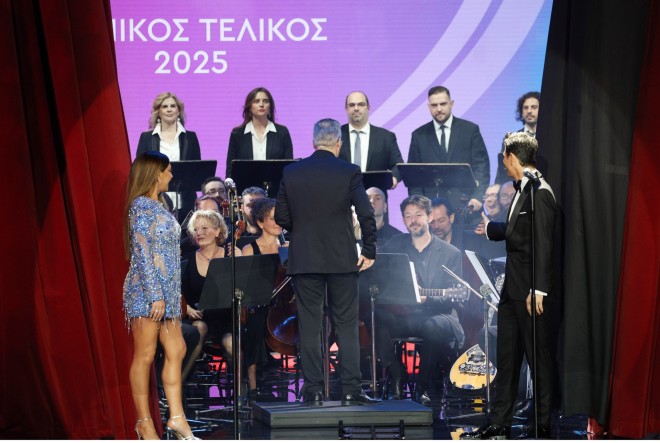 Eurovision 2025: Εκθαμβώτικη εμφάνιση Ρουβά - Παπαρίζου στον εθνικό τελικό