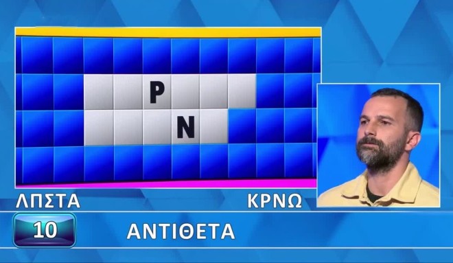 Τροχός της Τύχης: «Δύσκολος» ο πίνακας, όμως ο Κώστας τον κατάφερε - Εσύ;