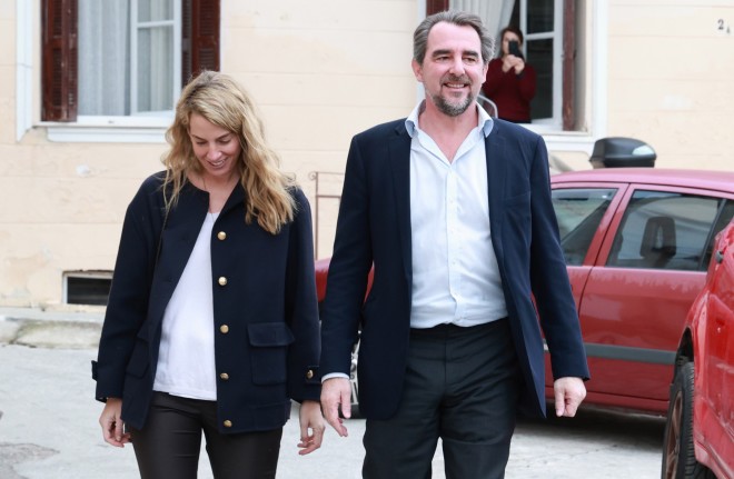  Χρυσή Βαρδινογιάννη και ο Νικόλαος Ντε Γκρες στην Πλάκα