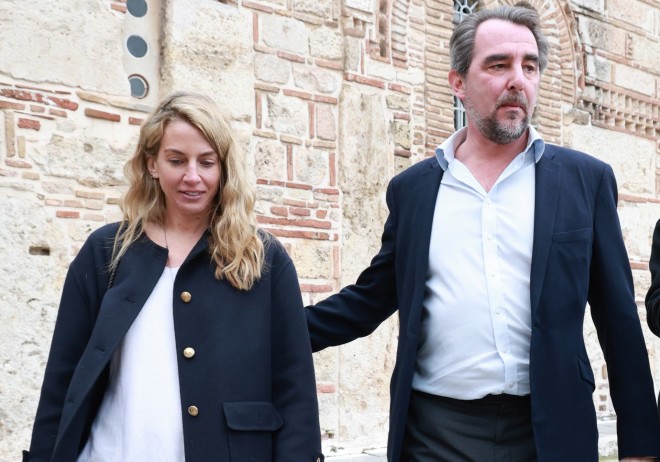  Χρυσή Βαρδινογιάννη και ο Νικόλαος Ντε Γκρες