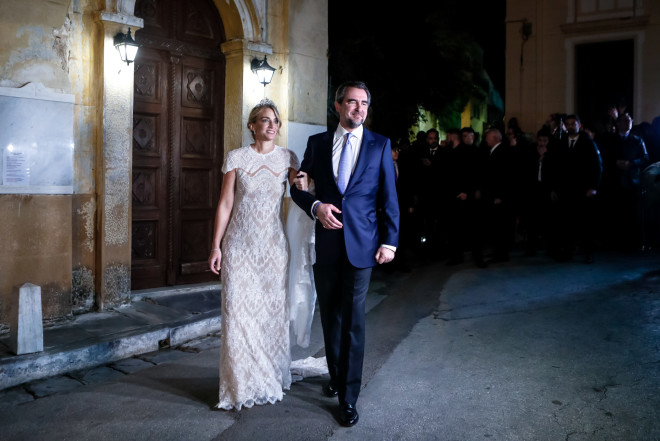Χρυσή Βαρδινογιάννη - Νικόλαος Ντε Γκρες γαμος
