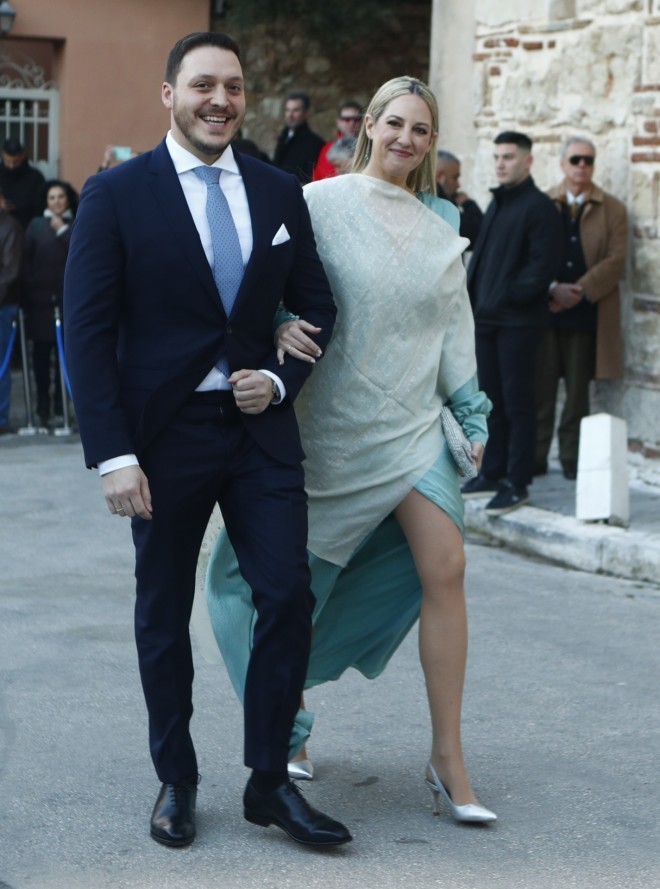 Ο Μάθιου Κουμάρ με τη Θεοδώρα Ντε Γκρες 
