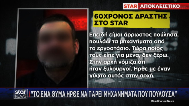 H Τασούλα Παπανικολάου περιέγραψε τι είπε στο Star ο δράστης ενώ ήταν ταμπουρωμένος: