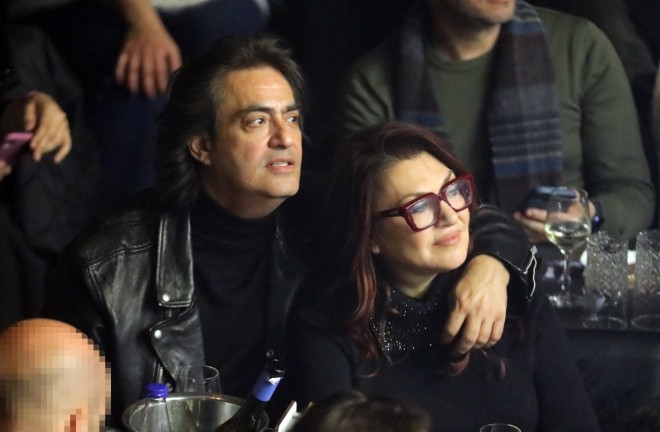 Καίτη Γαρμπή - Διονύσης Σχοινάς: Έξοδος με matchy – matchy look!