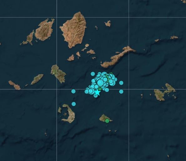 Σεισμοί Σαντορίνη - Αμοργός