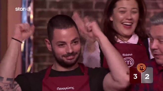 MasterChef: Παναγιώτης και Βάσω έδωσαν τη νίκη στην μπορντό μπριγάδα