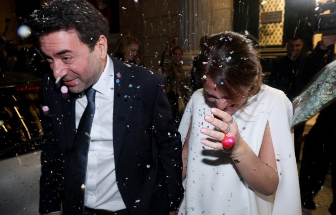 Παντρεύτηκε η Δόμνα Μιχαηλίδου - Φωτογραφίες από τον γάμο