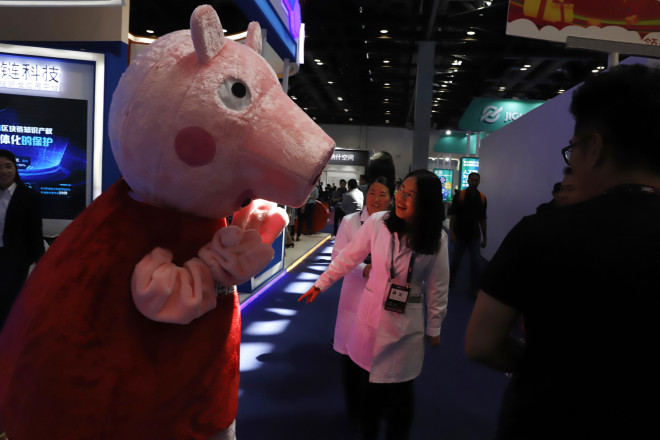 Peppa Pig/ φωτογραφία- AP Photo/Ng Han Guan. File)
