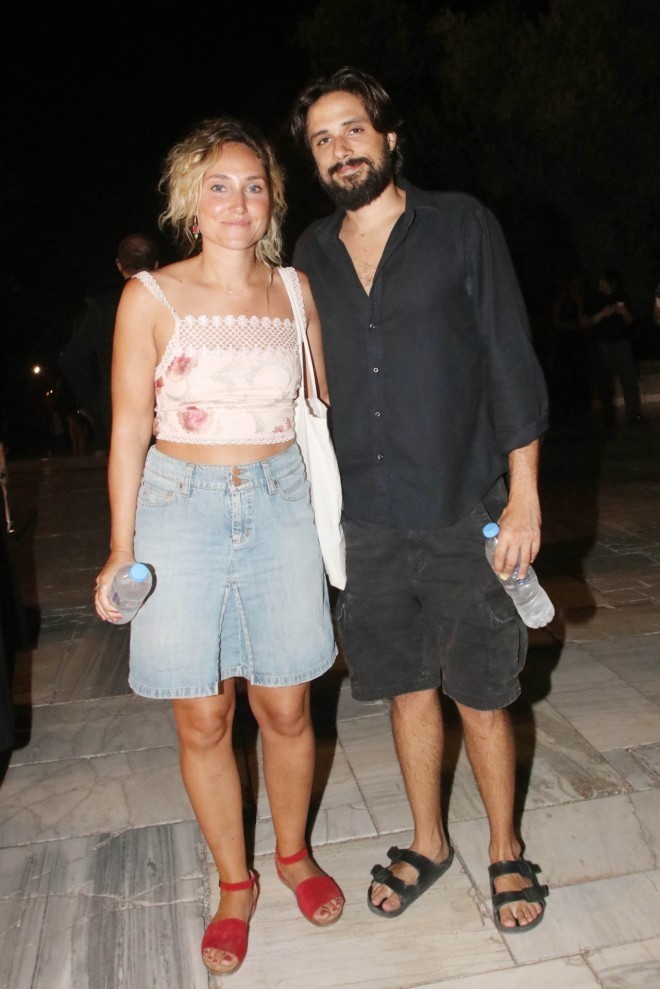 Η Χαρά Μάτα Γιαννάτου με τον σύζυγό της, Γιάννη Νιάρρο