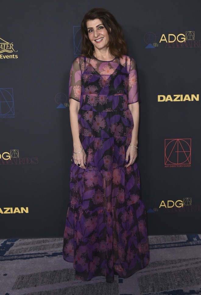 Η Νία Βαρντάλος στα Art Directors Guild Awards το 2023