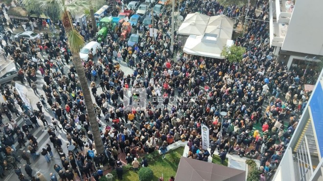 Τέμπη: Συγκέντρωση στον Βόλο