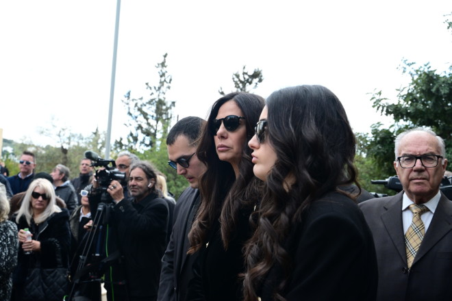 Η πρώην σύζυγος του Αλέξη Κούγια, Εύη Βατίδου με τα παιδιά τους Χρίστο και Μάιρα - Eurokinissi