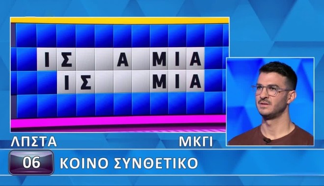 Τροχός της Τύχης: Εσύ μπορείς να βρεις τις λέξεις με το κοινό συνθετικό;
